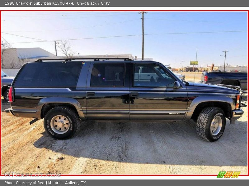 Onyx Black / Gray 1998 Chevrolet Suburban K1500 4x4