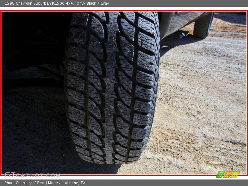 Onyx Black / Gray 1998 Chevrolet Suburban K1500 4x4