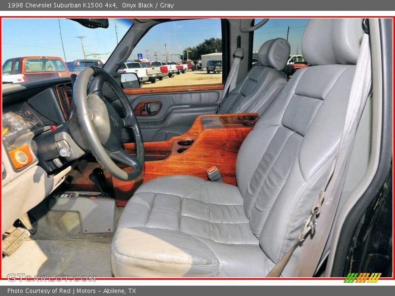 Onyx Black / Gray 1998 Chevrolet Suburban K1500 4x4