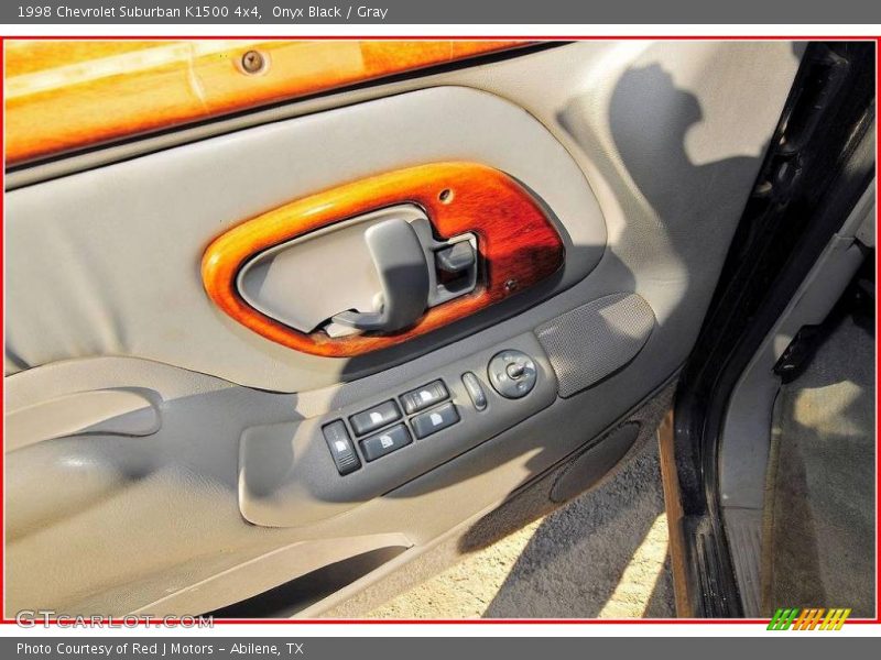 Onyx Black / Gray 1998 Chevrolet Suburban K1500 4x4