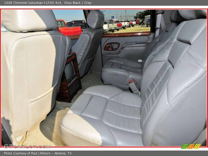 Onyx Black / Gray 1998 Chevrolet Suburban K1500 4x4