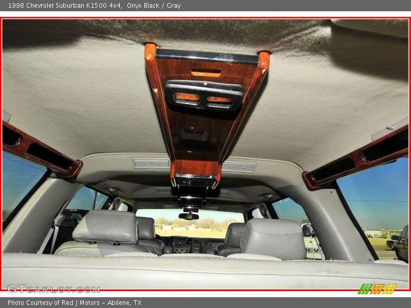 Onyx Black / Gray 1998 Chevrolet Suburban K1500 4x4