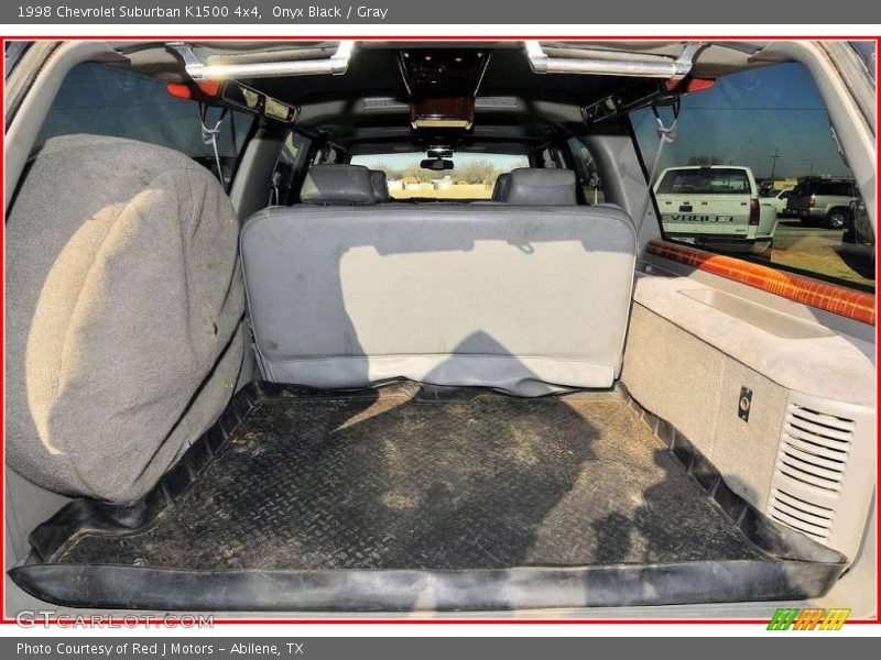 Onyx Black / Gray 1998 Chevrolet Suburban K1500 4x4