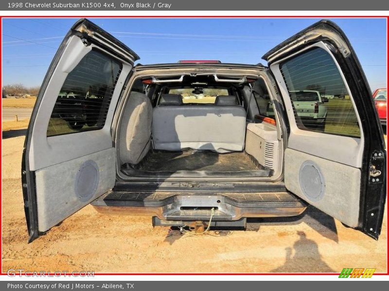 Onyx Black / Gray 1998 Chevrolet Suburban K1500 4x4