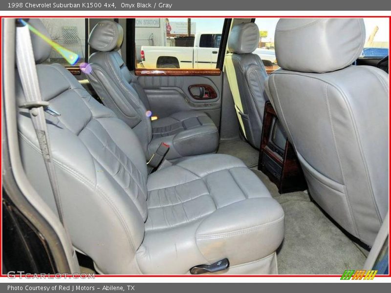 Onyx Black / Gray 1998 Chevrolet Suburban K1500 4x4