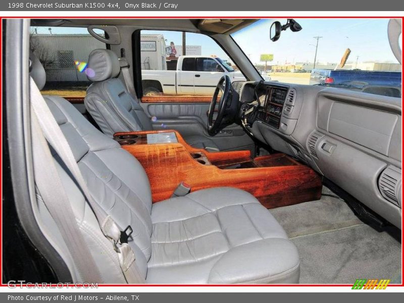 Onyx Black / Gray 1998 Chevrolet Suburban K1500 4x4