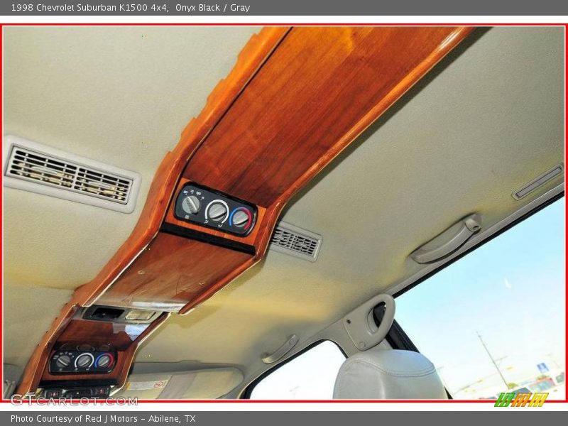 Onyx Black / Gray 1998 Chevrolet Suburban K1500 4x4