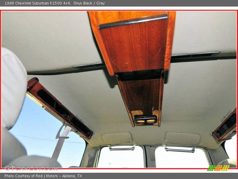 Onyx Black / Gray 1998 Chevrolet Suburban K1500 4x4