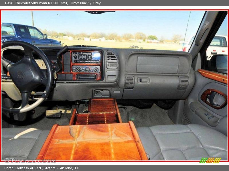 Onyx Black / Gray 1998 Chevrolet Suburban K1500 4x4