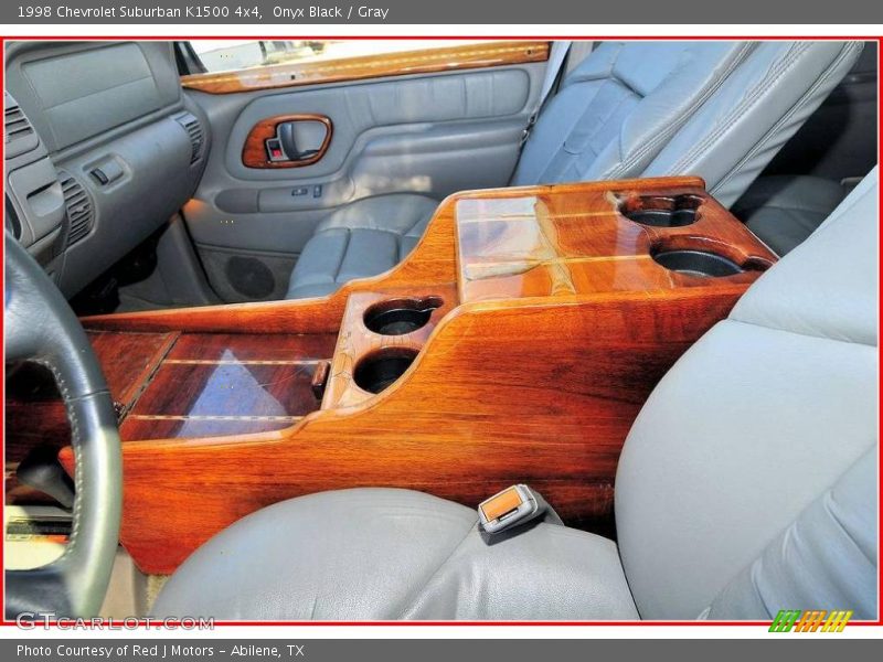 Onyx Black / Gray 1998 Chevrolet Suburban K1500 4x4