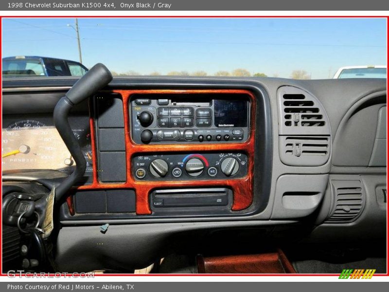 Onyx Black / Gray 1998 Chevrolet Suburban K1500 4x4