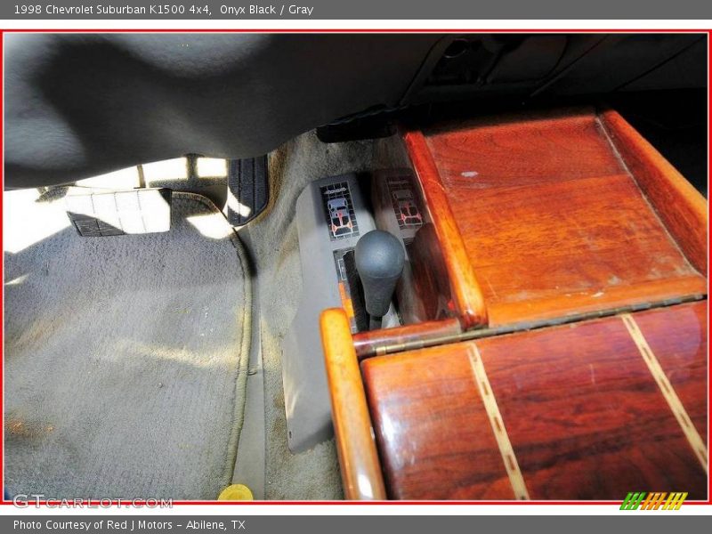 Onyx Black / Gray 1998 Chevrolet Suburban K1500 4x4