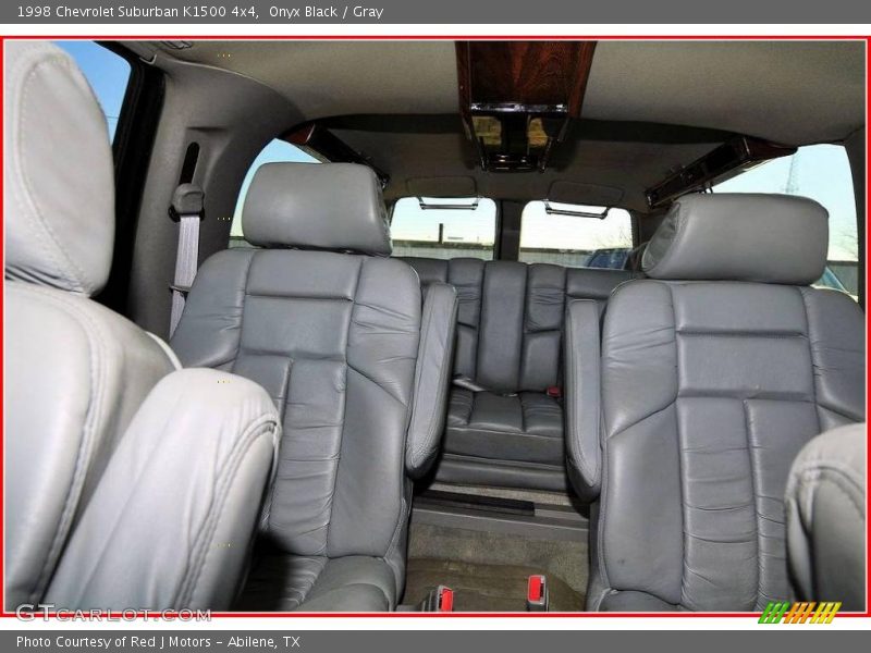 Onyx Black / Gray 1998 Chevrolet Suburban K1500 4x4
