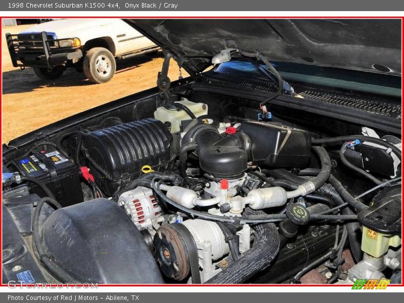 Onyx Black / Gray 1998 Chevrolet Suburban K1500 4x4