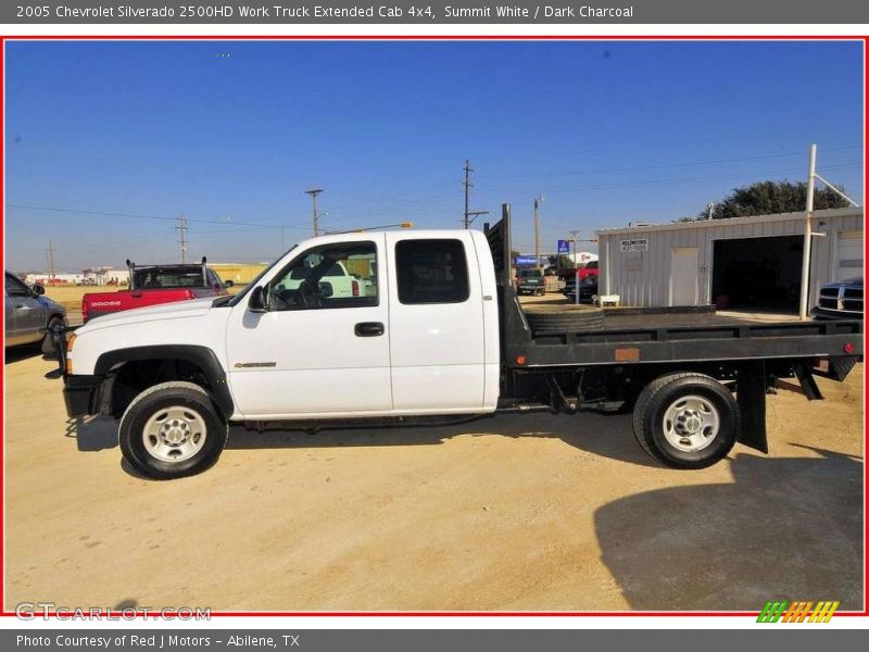 Summit White / Dark Charcoal 2005 Chevrolet Silverado 2500HD Work Truck Extended Cab 4x4