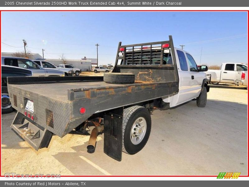 Summit White / Dark Charcoal 2005 Chevrolet Silverado 2500HD Work Truck Extended Cab 4x4