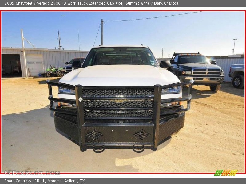 Summit White / Dark Charcoal 2005 Chevrolet Silverado 2500HD Work Truck Extended Cab 4x4