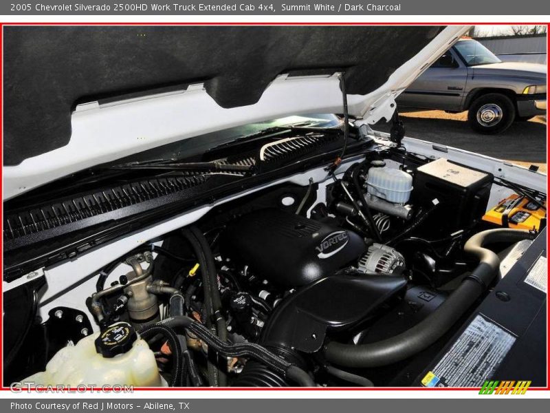 Summit White / Dark Charcoal 2005 Chevrolet Silverado 2500HD Work Truck Extended Cab 4x4