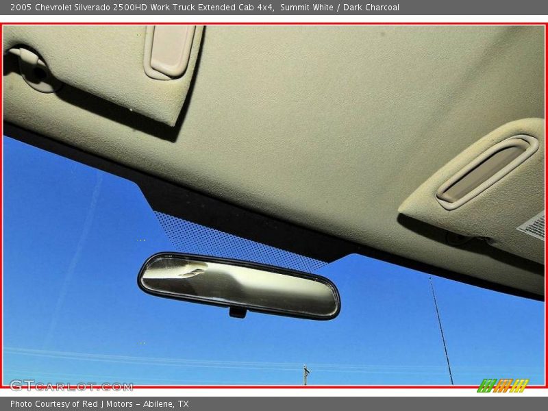 Summit White / Dark Charcoal 2005 Chevrolet Silverado 2500HD Work Truck Extended Cab 4x4