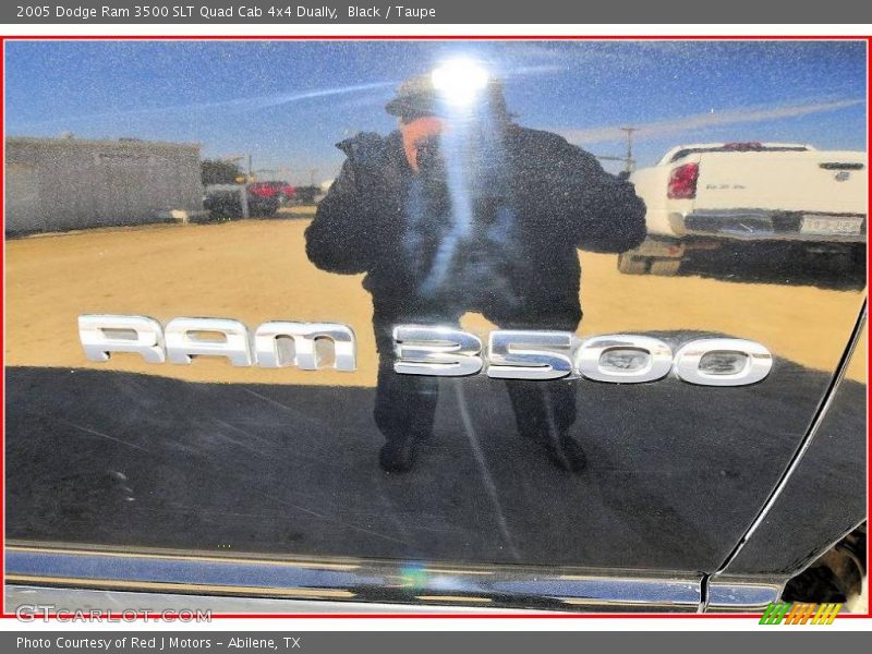 Black / Taupe 2005 Dodge Ram 3500 SLT Quad Cab 4x4 Dually