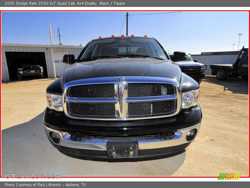 Black / Taupe 2005 Dodge Ram 3500 SLT Quad Cab 4x4 Dually