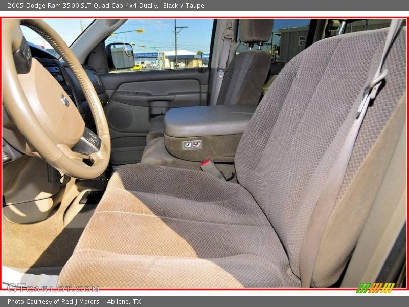Black / Taupe 2005 Dodge Ram 3500 SLT Quad Cab 4x4 Dually