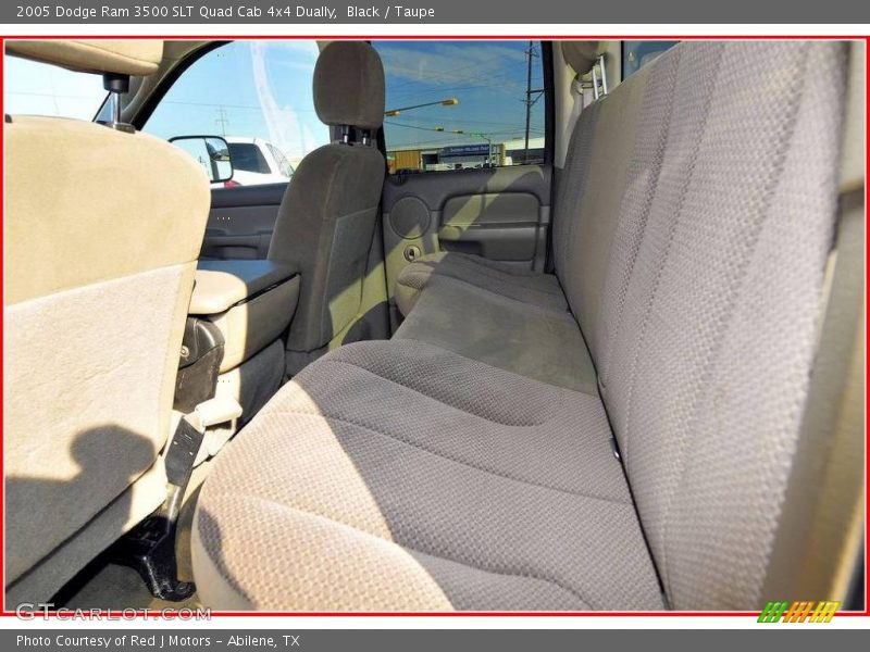 Black / Taupe 2005 Dodge Ram 3500 SLT Quad Cab 4x4 Dually