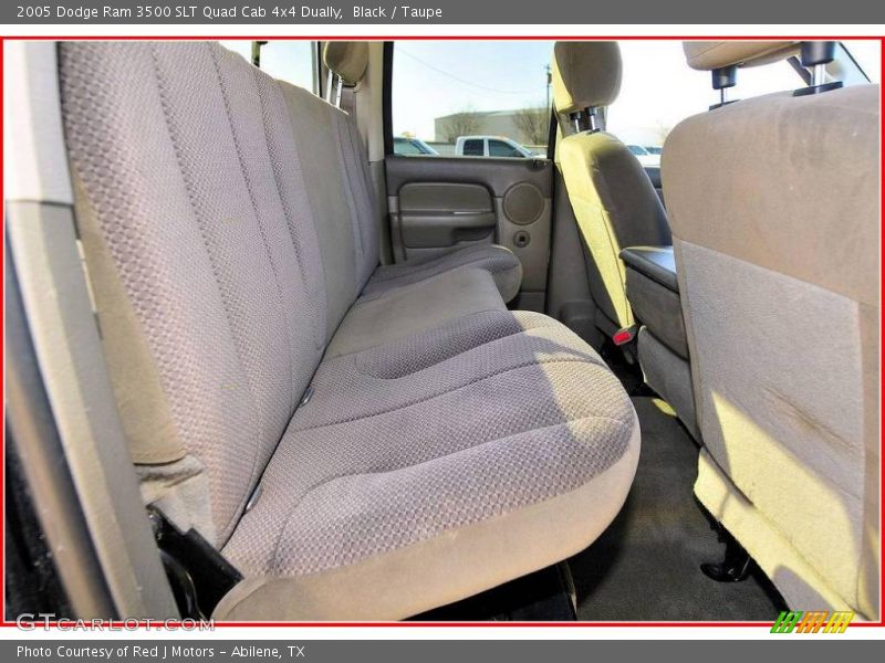Black / Taupe 2005 Dodge Ram 3500 SLT Quad Cab 4x4 Dually