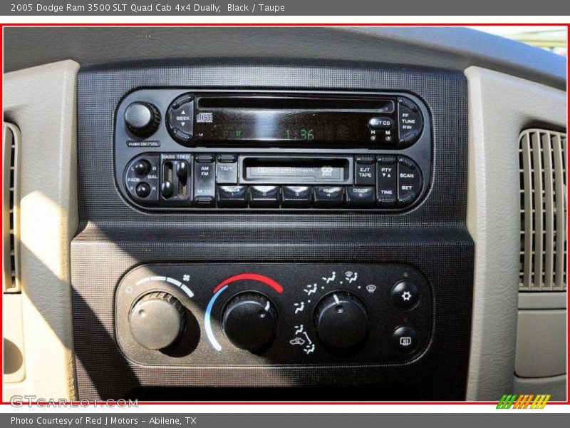 Black / Taupe 2005 Dodge Ram 3500 SLT Quad Cab 4x4 Dually