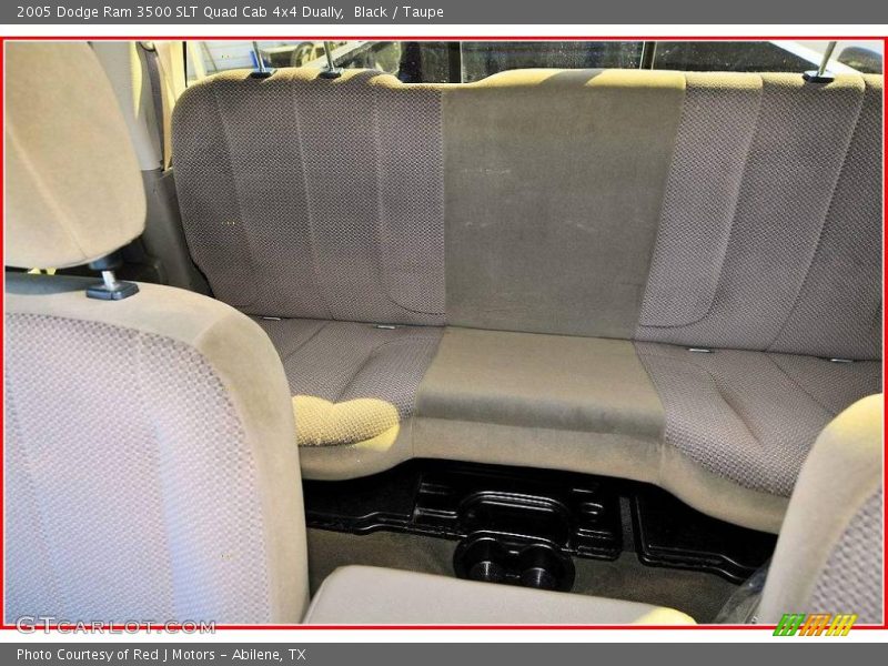 Black / Taupe 2005 Dodge Ram 3500 SLT Quad Cab 4x4 Dually