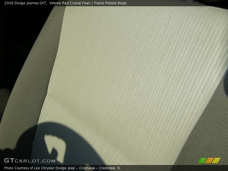 Inferno Red Crystal Pearl / Pastel Pebble Beige 2009 Dodge Journey SXT