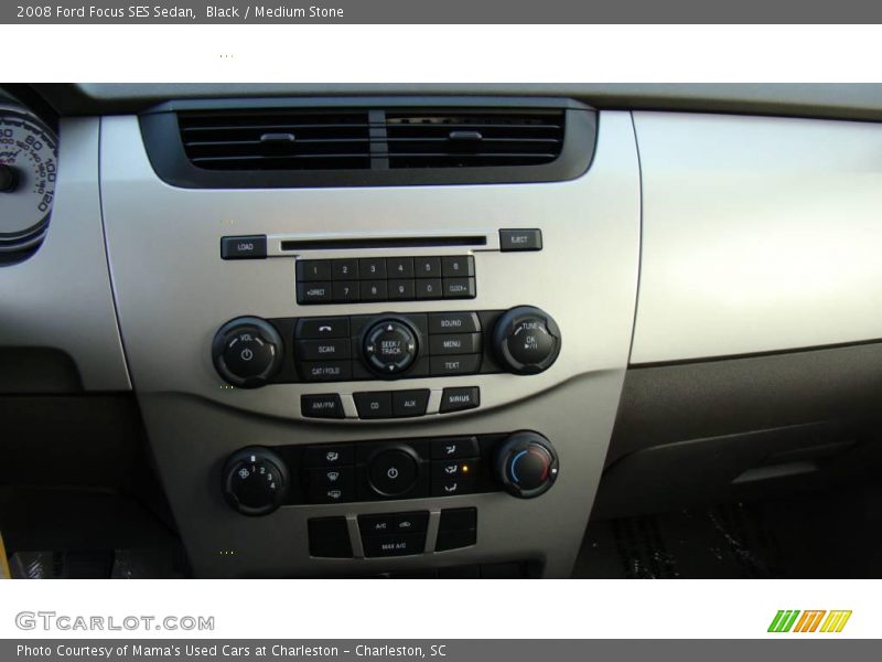 Black / Medium Stone 2008 Ford Focus SES Sedan