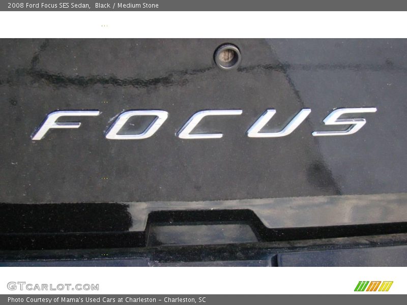 Black / Medium Stone 2008 Ford Focus SES Sedan