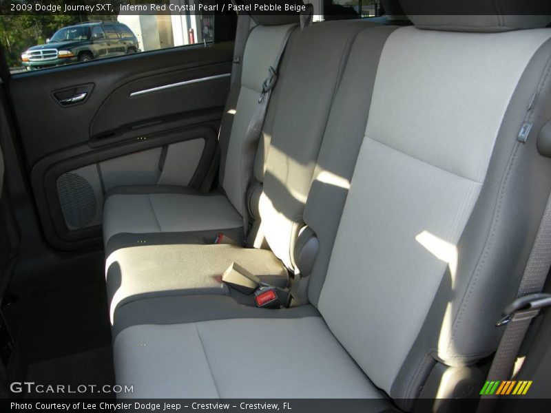 Inferno Red Crystal Pearl / Pastel Pebble Beige 2009 Dodge Journey SXT