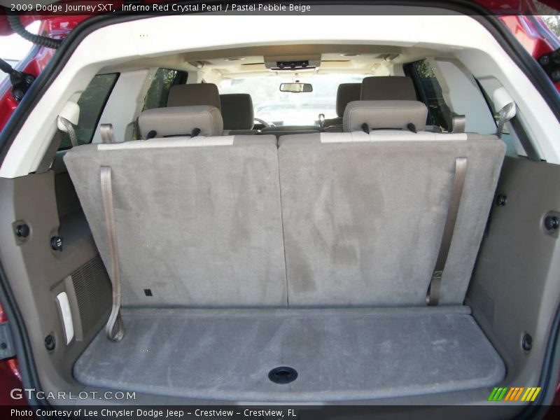 Inferno Red Crystal Pearl / Pastel Pebble Beige 2009 Dodge Journey SXT