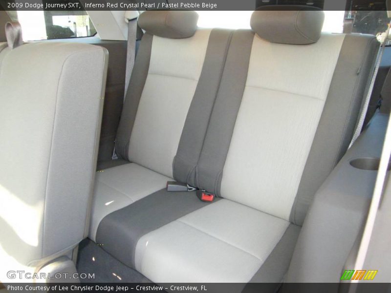 Inferno Red Crystal Pearl / Pastel Pebble Beige 2009 Dodge Journey SXT