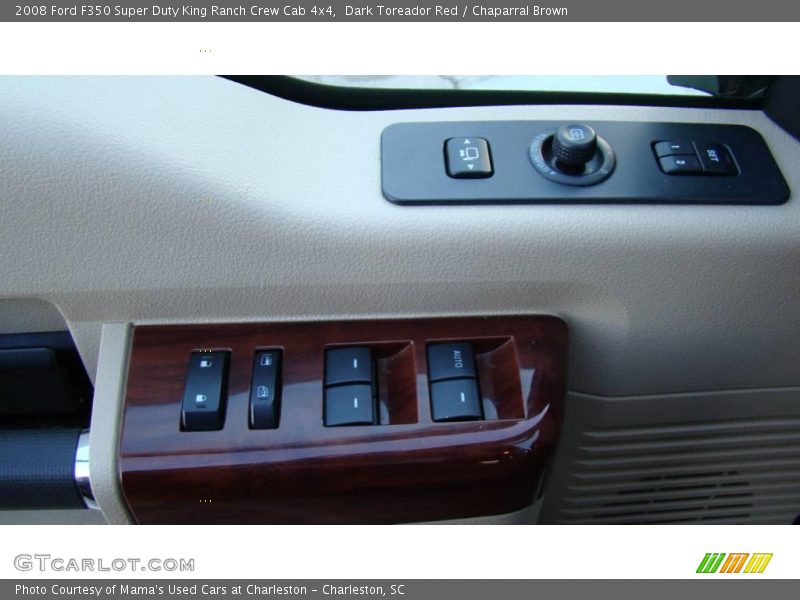 Dark Toreador Red / Chaparral Brown 2008 Ford F350 Super Duty King Ranch Crew Cab 4x4