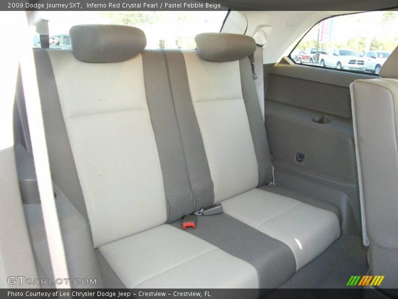 Inferno Red Crystal Pearl / Pastel Pebble Beige 2009 Dodge Journey SXT
