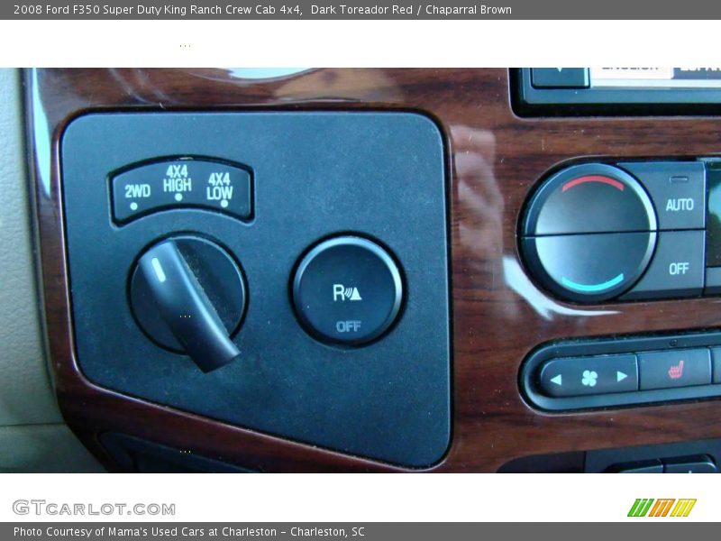 Dark Toreador Red / Chaparral Brown 2008 Ford F350 Super Duty King Ranch Crew Cab 4x4