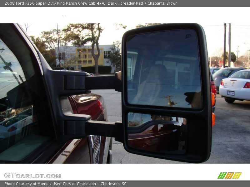 Dark Toreador Red / Chaparral Brown 2008 Ford F350 Super Duty King Ranch Crew Cab 4x4