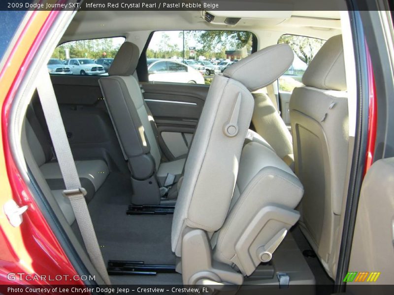 Inferno Red Crystal Pearl / Pastel Pebble Beige 2009 Dodge Journey SXT