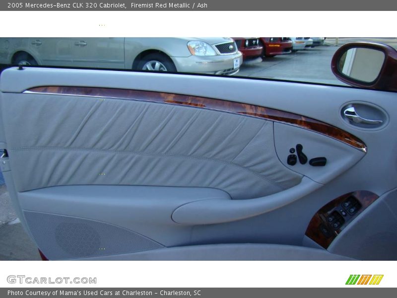 Firemist Red Metallic / Ash 2005 Mercedes-Benz CLK 320 Cabriolet