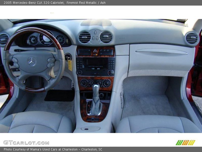 Firemist Red Metallic / Ash 2005 Mercedes-Benz CLK 320 Cabriolet