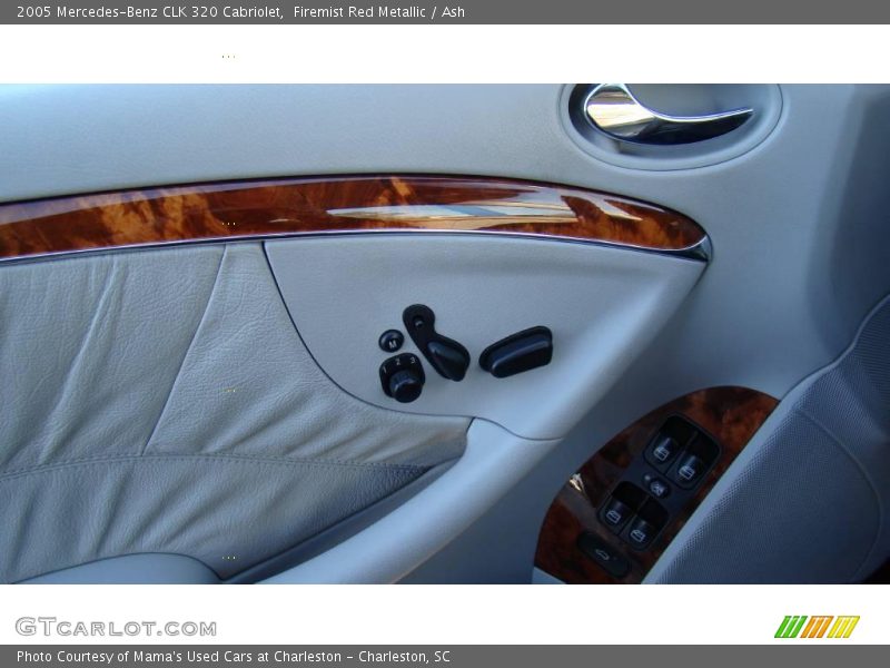 Firemist Red Metallic / Ash 2005 Mercedes-Benz CLK 320 Cabriolet
