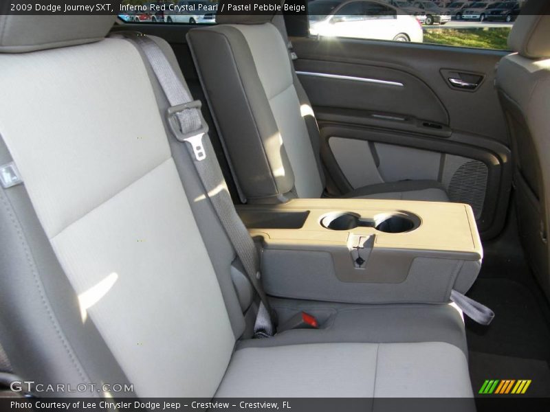 Inferno Red Crystal Pearl / Pastel Pebble Beige 2009 Dodge Journey SXT