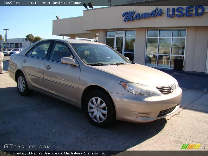 Desert Sand Mica / Taupe 2005 Toyota Camry LE