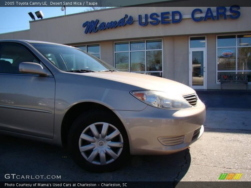 Desert Sand Mica / Taupe 2005 Toyota Camry LE
