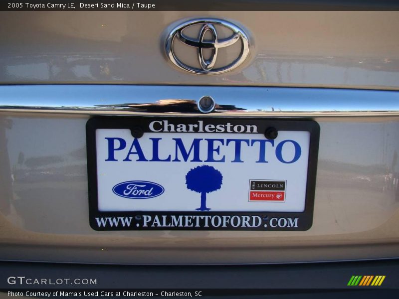 Desert Sand Mica / Taupe 2005 Toyota Camry LE