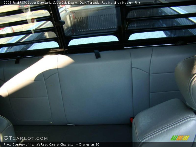 Dark Toreador Red Metallic / Medium Flint 2005 Ford F350 Super Duty Lariat SuperCab Dually