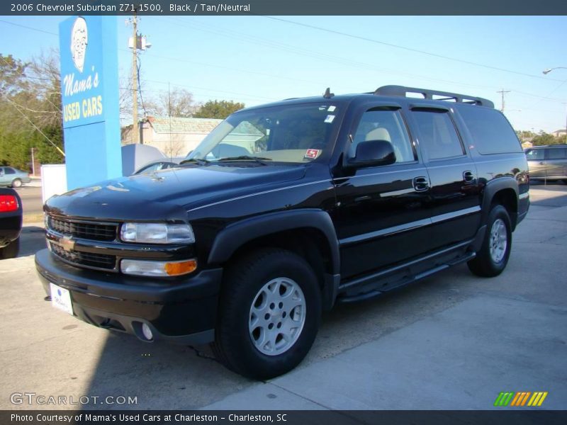 Black / Tan/Neutral 2006 Chevrolet Suburban Z71 1500